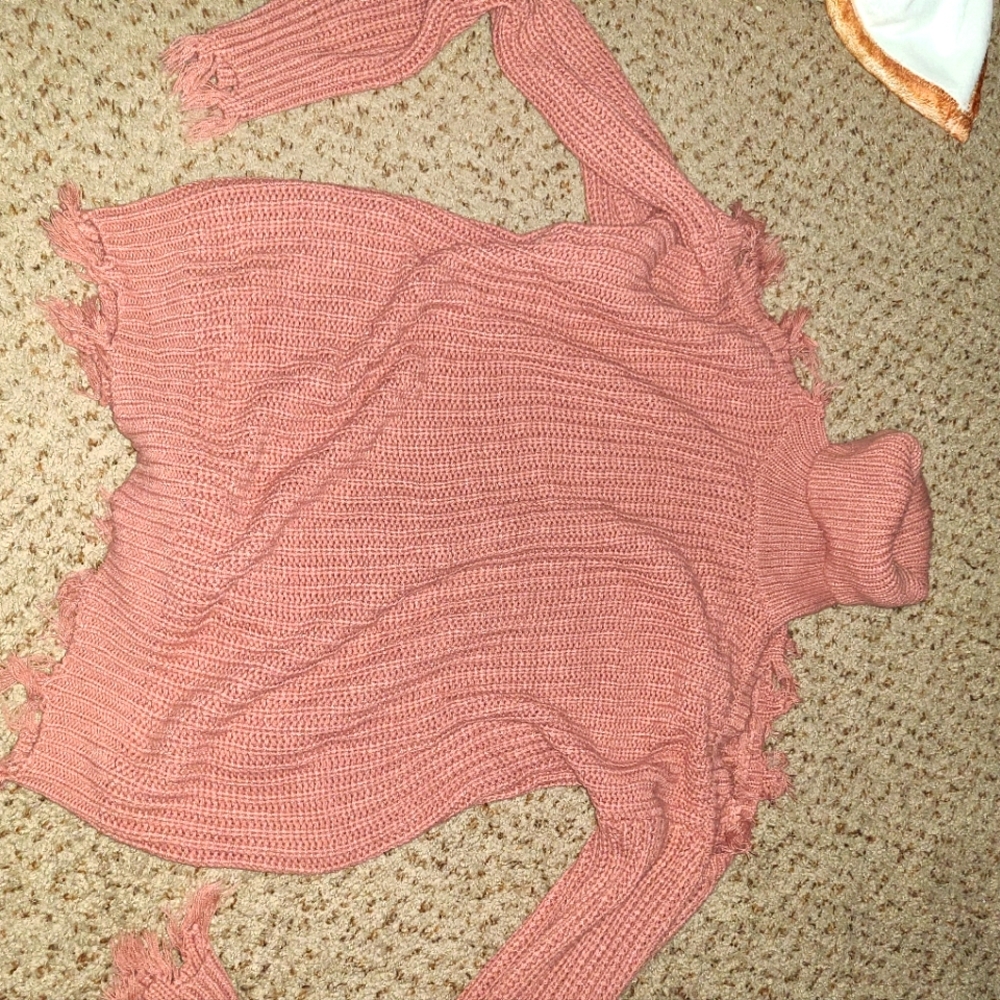Almost Famous sweater size Small shoulder cut outs/open shoulder
